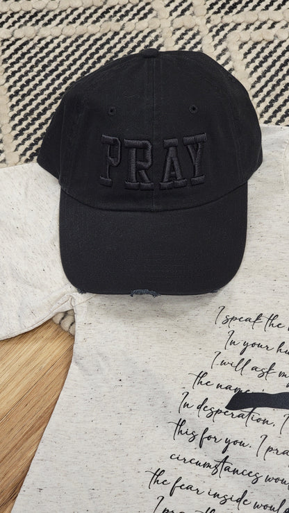 Pray Baseball Hat