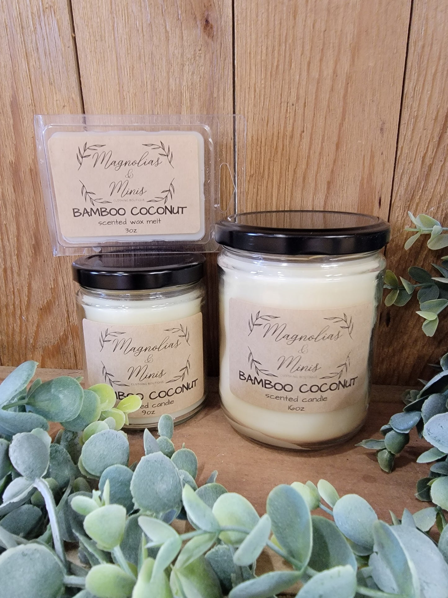 Bamboo Coconut 9oz candle