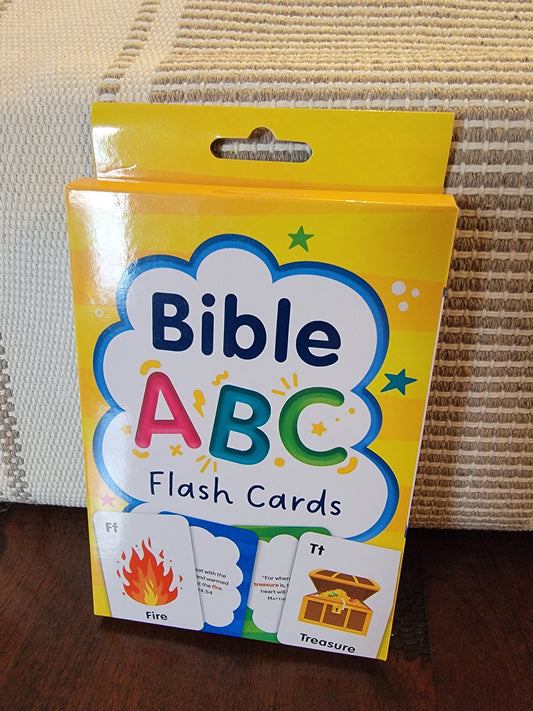 Bible ABC flash cards